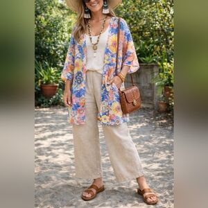 EUC Swim Cover/Kimono Style Wrap Size Large